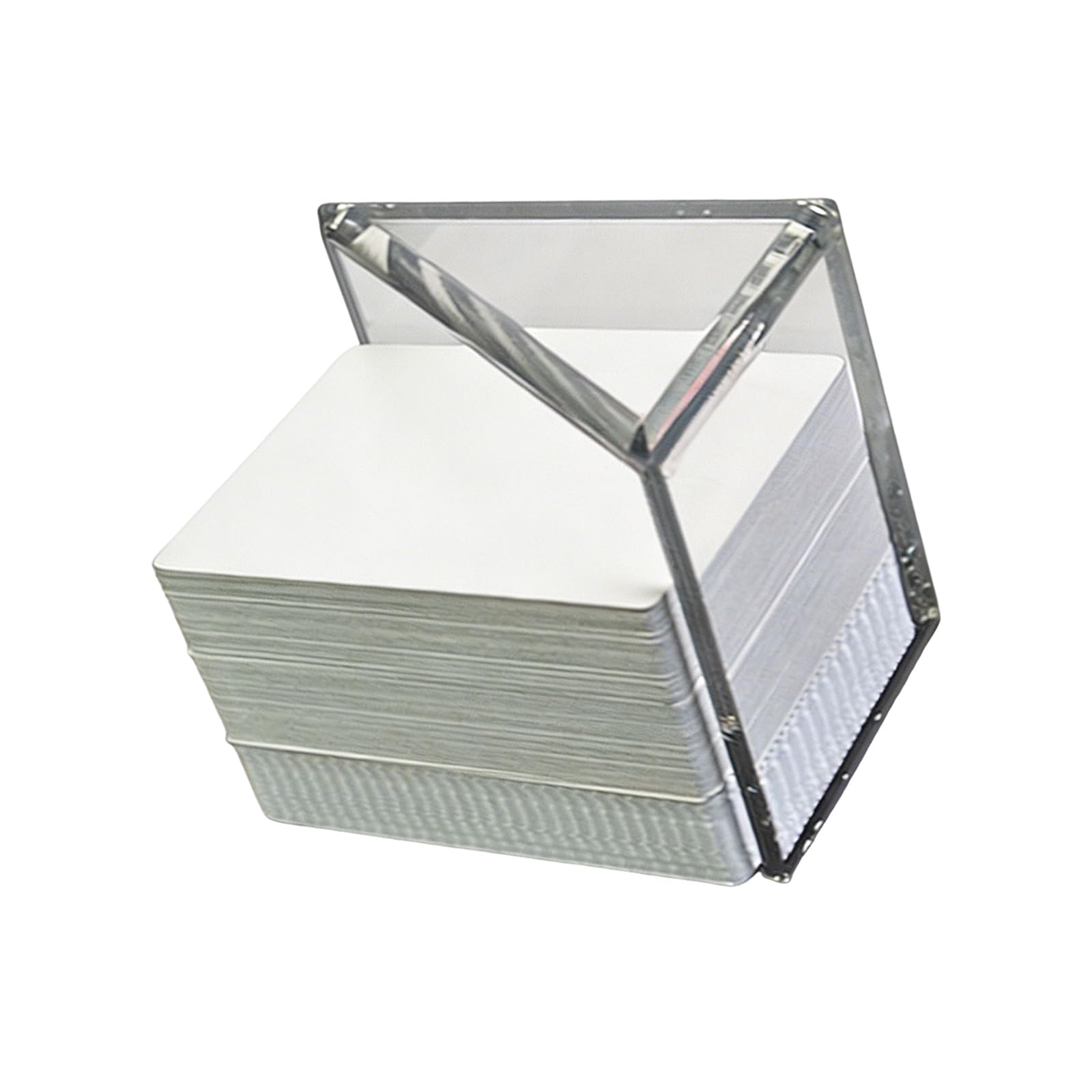 KACCDE Clear Acrylic 2 / 4 / 6 Deck Pokers Card Stand Playing Cards Holder Games & Sports Expert Acrylic Discard Trays Easy to Use for Gambling Games