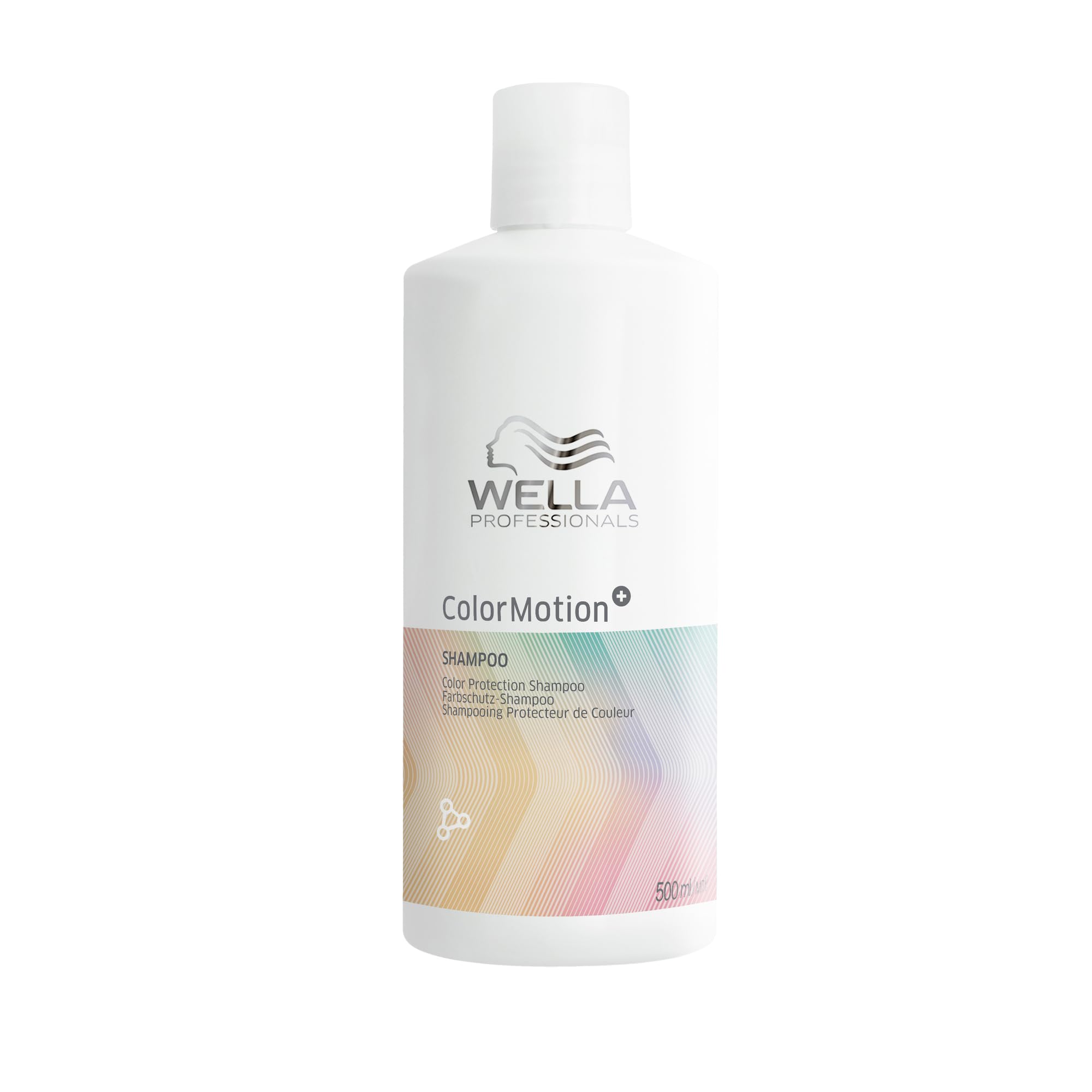 Wella Professionals ColorMotion+ Shampoo – Farbpflegeshampoo für coloriertes Haar – schützt und stärkt die Haarfarbe – mit Antioxidantien – 500 ml