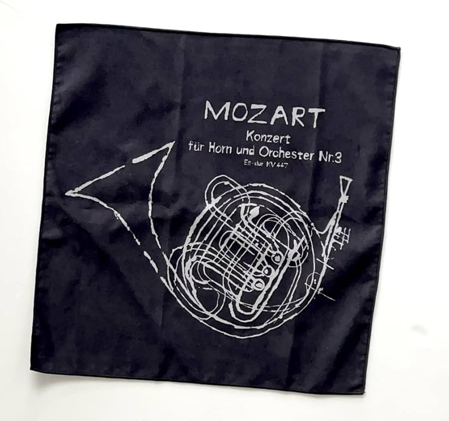 Amazon | ○黒地登場！40cmX40cm ○フレンチホルン