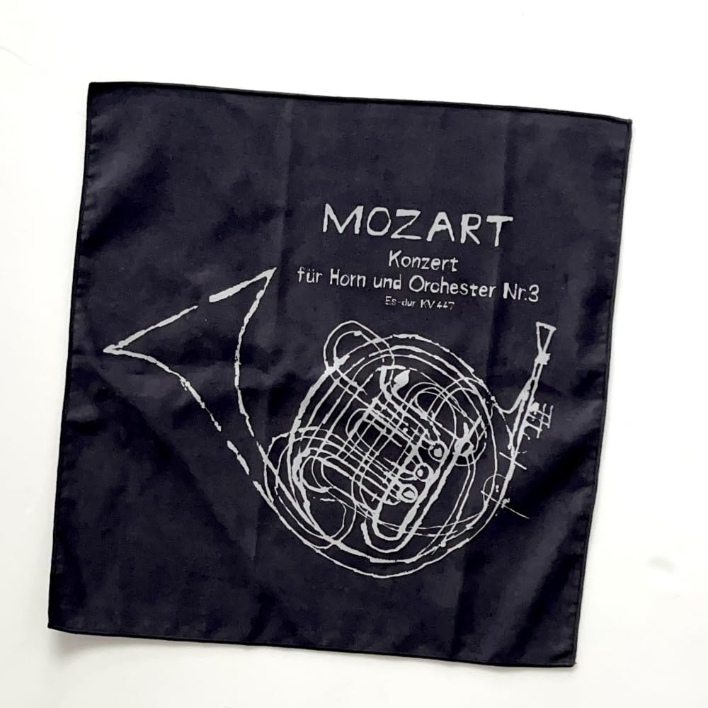 Amazon | ○黒地登場！40cmX40cm ○フレンチホルン