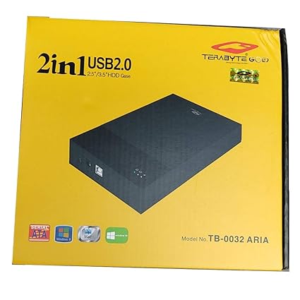 StoreIN 2 in 1 External Hard Drive Casing for 2.5