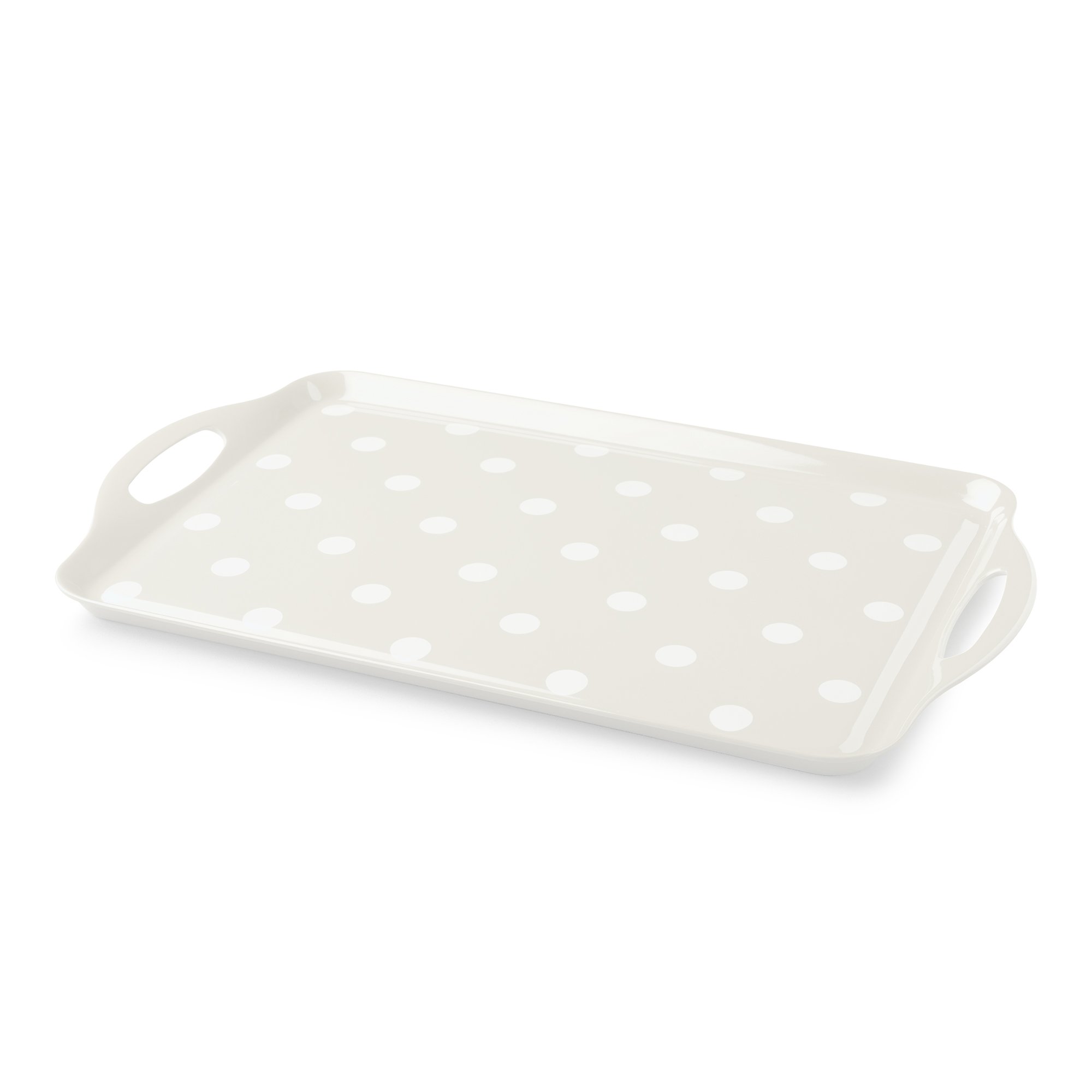 Zeal Cream G204c Large Serving Tray,