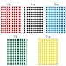 Étiquettes Rondes Colorées, Points de Marquage Autocollants, Étiquettes à code-couleur Diamètre de 1 cm, Points Adhésifs Ronds en 5 Couleurs, 30 Feuilles, 4950 Points de Marquage Autocollants