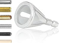 Vista 1 de Herramienta de chaflán externo de desbarbado Quitar Reparación de rebabas Broca Perno externo, Repara rápidamente pernos dañados Desbarbado Chaflán