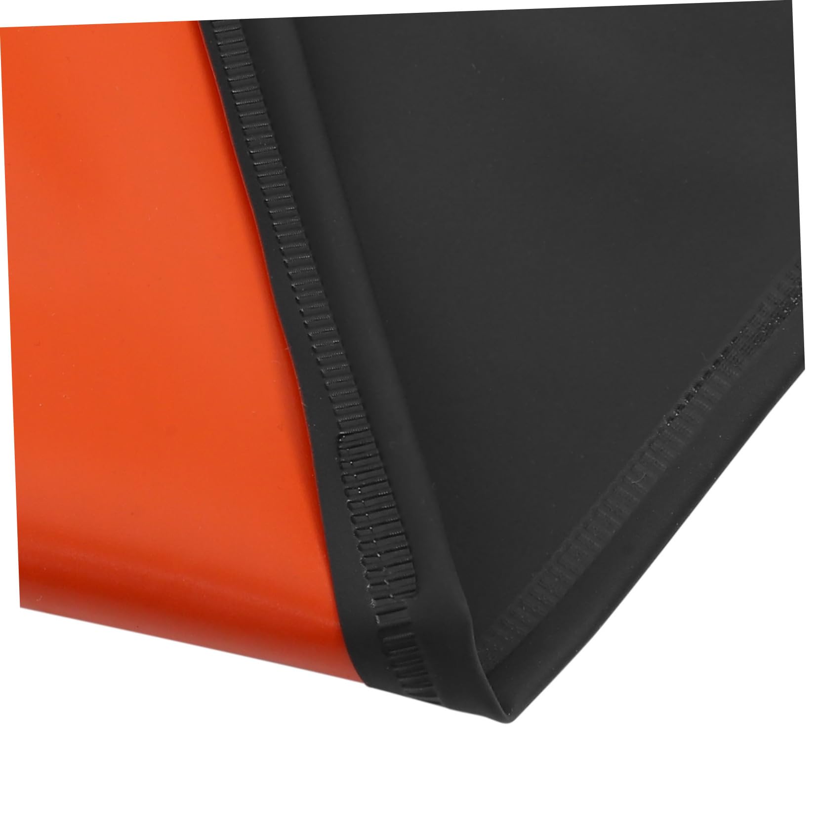 Wasserdichte Pvc küchenschürze Schwarz rot Ölbeständig Verstellbar mit Langen Ärmeln Dickes Material Schmutzabweisend für Kochen Backen Gartenarbeit und Hausarbeit