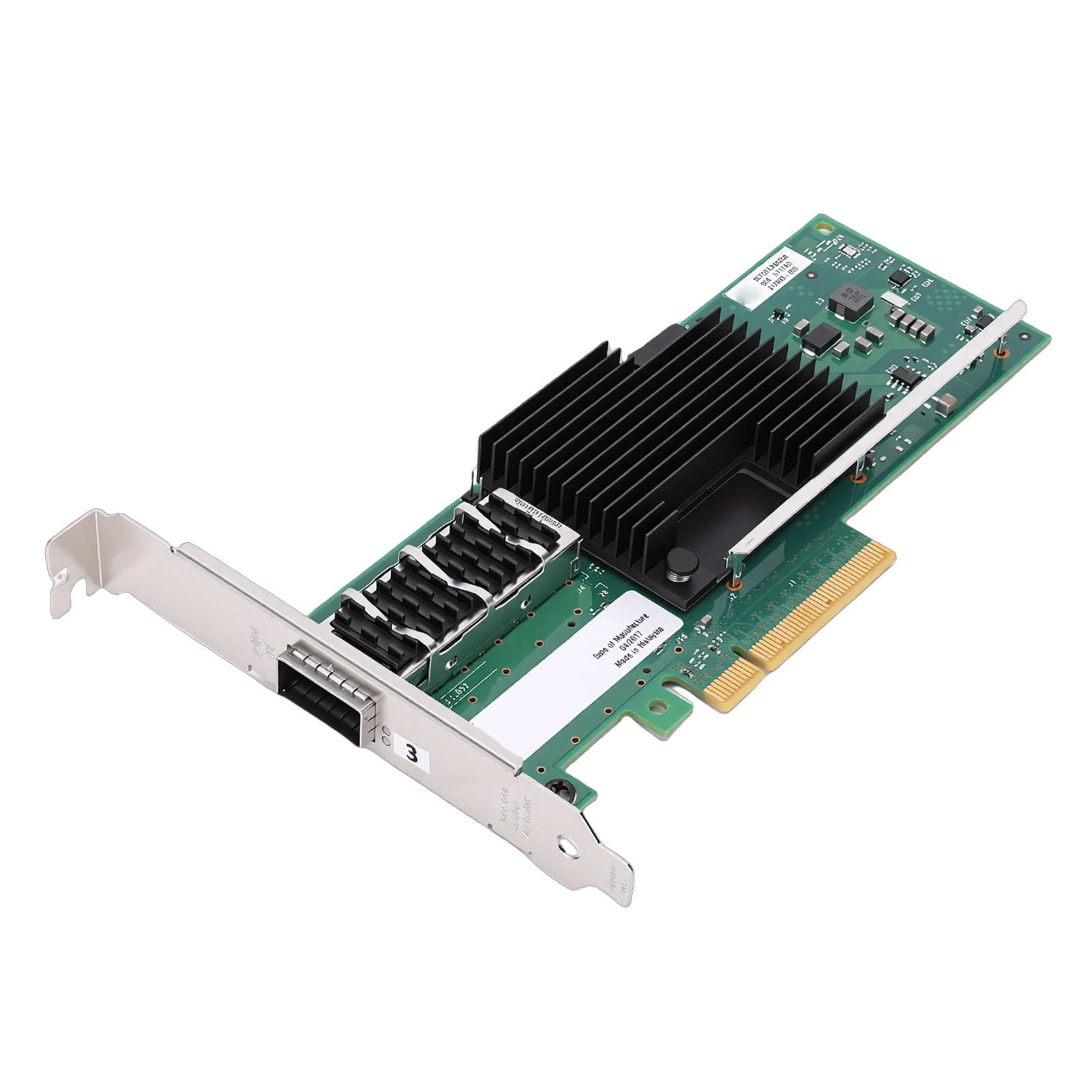 Generic Scheda di Rete PCIe 40GbE Adattatore Ethernet Ad Alta velocità a Porta Singola QSFP+ per Data Center e Piccole Imprese