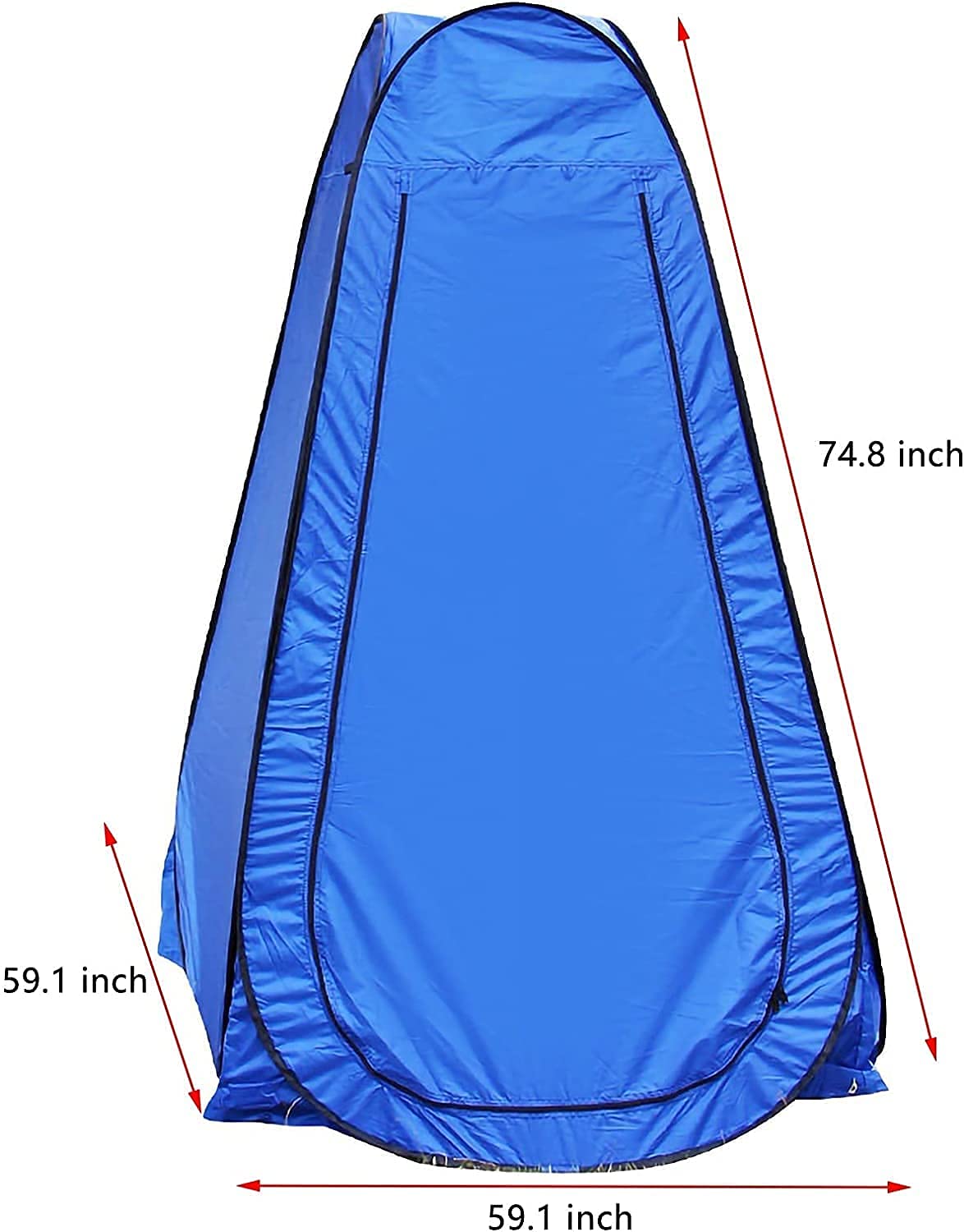 Toilettenzelt Pop Up Pop-Up-Zelte Zelt for Campingzelt Dusche Sichtschutzzelt for Umkleiden Umkleidekabine Strand Angeln Wandern Tragbares Outdoor-Toilettenzelt