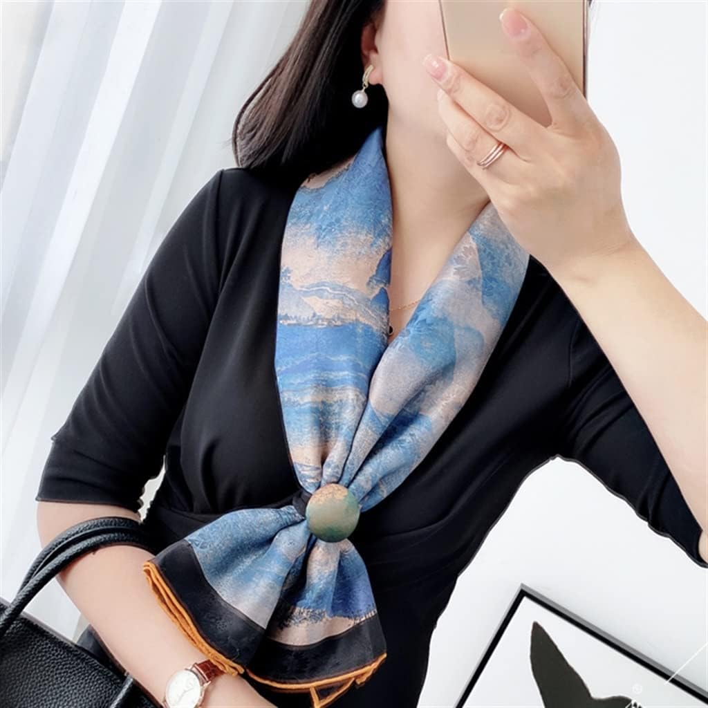 HBJWOV Double-Faced Double-Coloured Incense Cloud Large Band Chinese Wind Shoulder Band