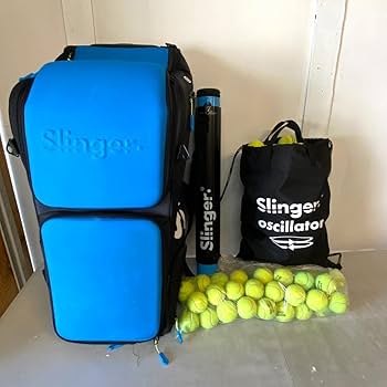 ヒデキ＊スリンガーバッグ 買うなら今がおトク！ テニス球出し機「Slinger Bag(スリンガー