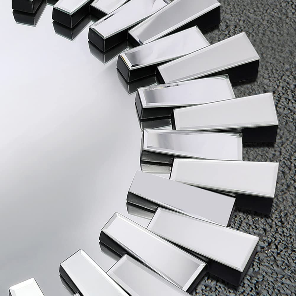 Amazon｜鏡 ヴィンテージ壁掛けミラー、バロックスタイルのラウンド