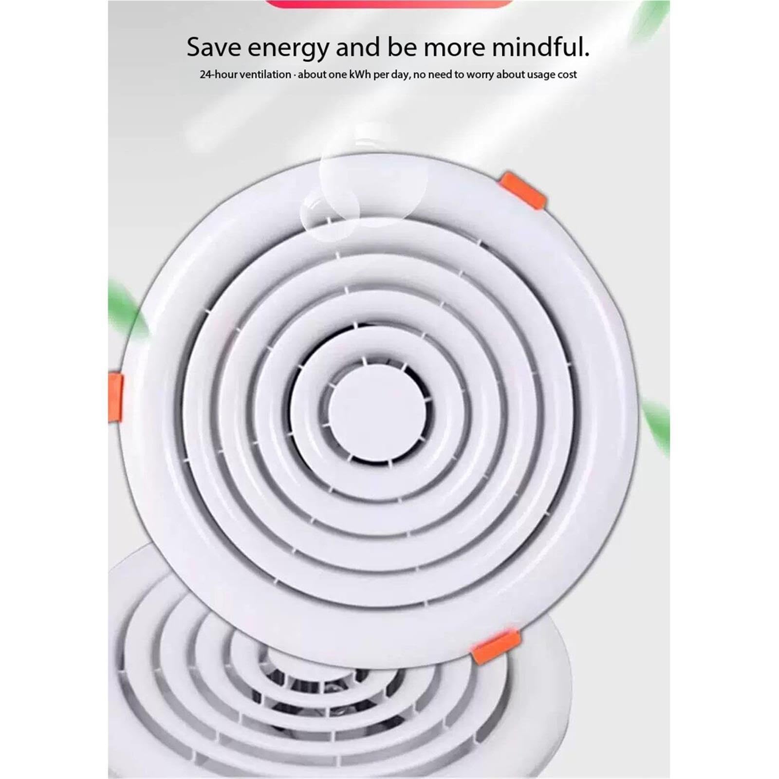 Ventilador de escape Soplador de cambio aire techo integrado bajo ruido