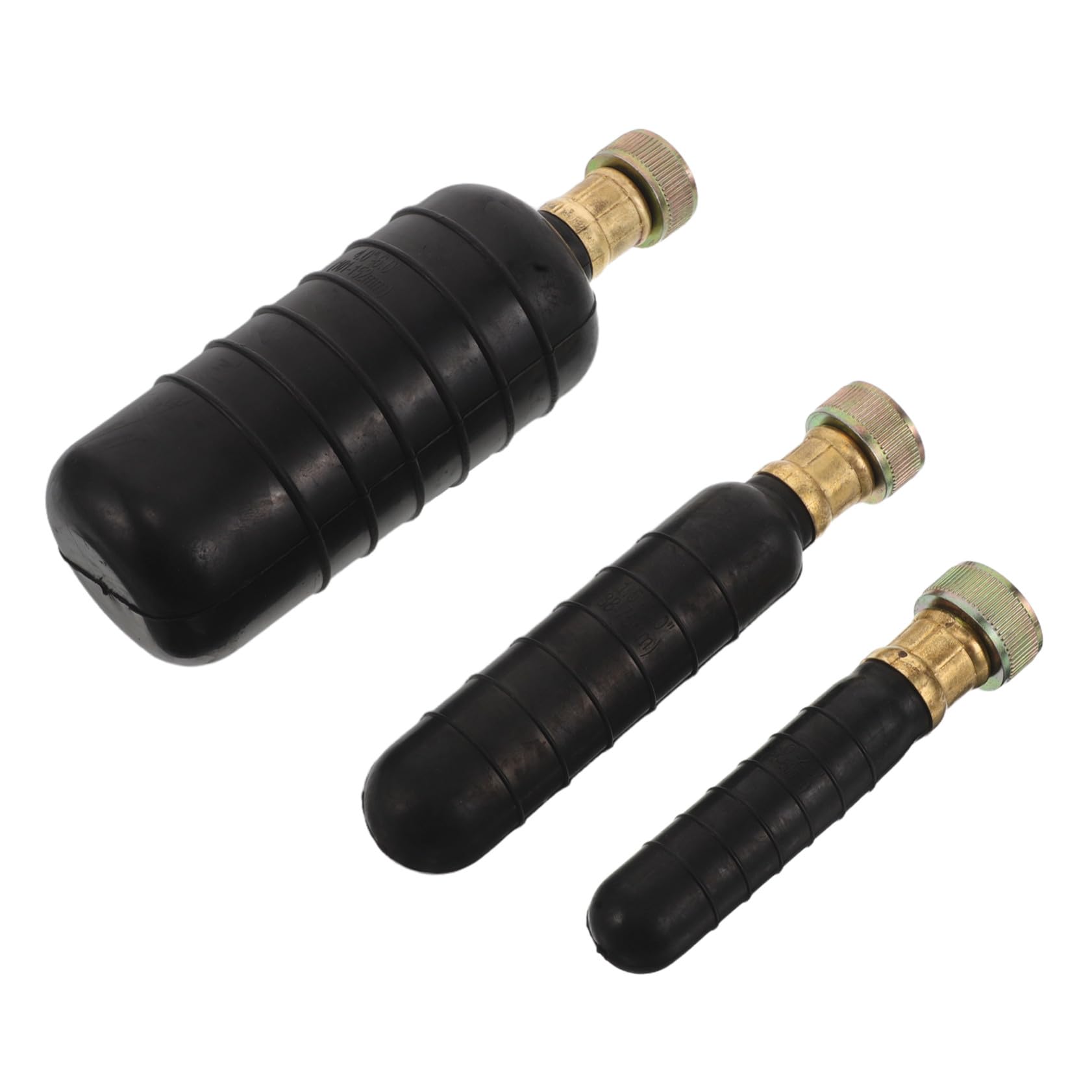 Veemoon Kit de 3 Vejigas de Drenaje de Goma para Limpieza de Tuberías, Desatascador Fácil de Usar para Duchas y Sistemas de Alcantarillado