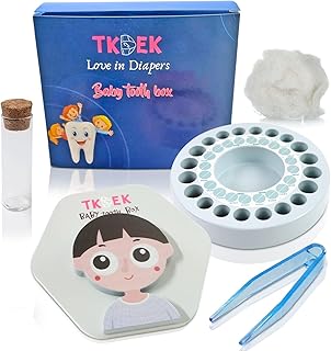 Tooth holders for kids keepsake wooden, baby tooth box, tooth holders for tooth fairy, saver tooth boxes for lost teeth for kids, tooth fairy box (BOY)