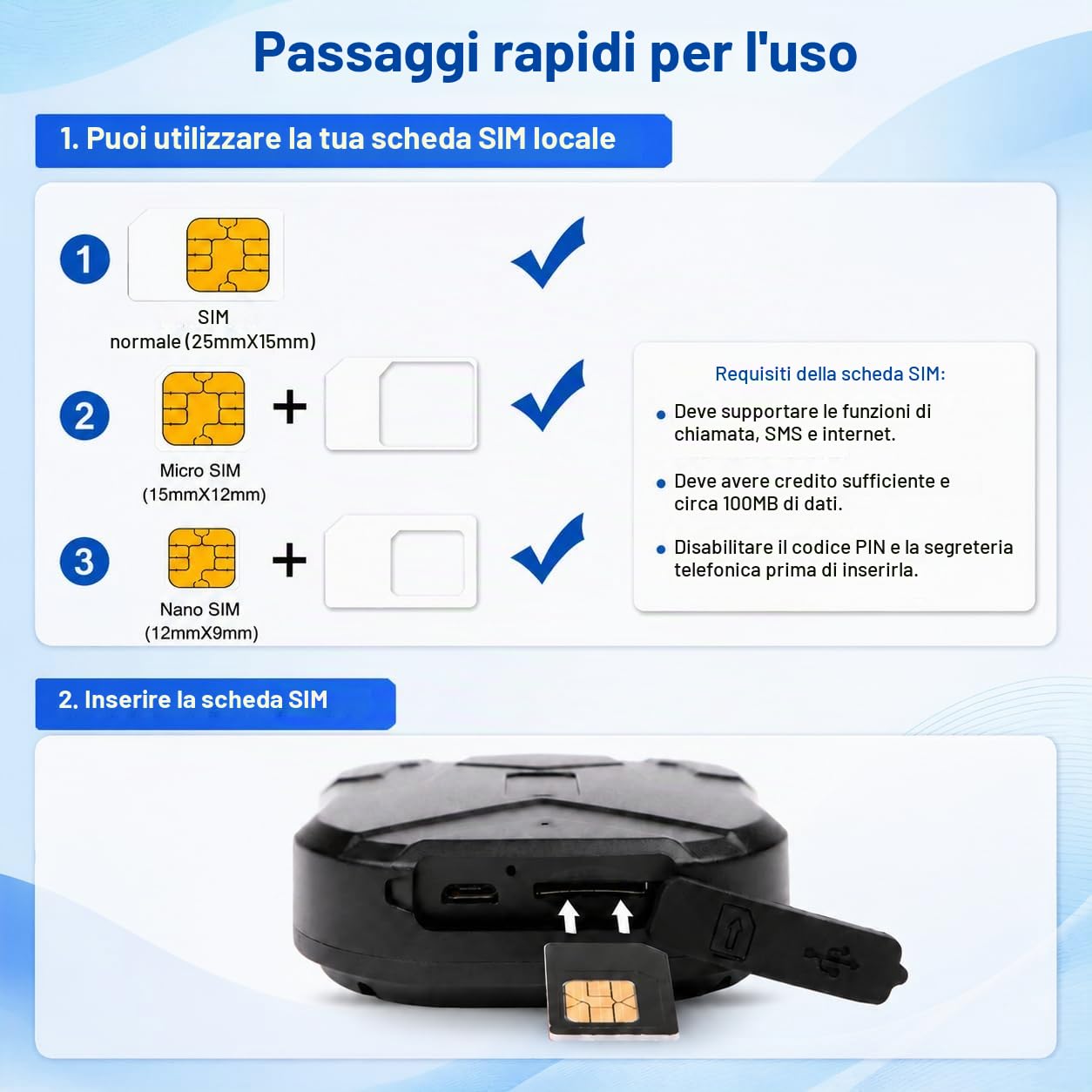 TKMARS TK905 4G localizzatore GPS per Auto 5000mAh GPS Tracker Senza Abbonamento,Antifurto Auto con Magnetico,Funziona Tramite SMS/Applicazione/Piattaforma di Rete,Modalità di Allarme Multiple
