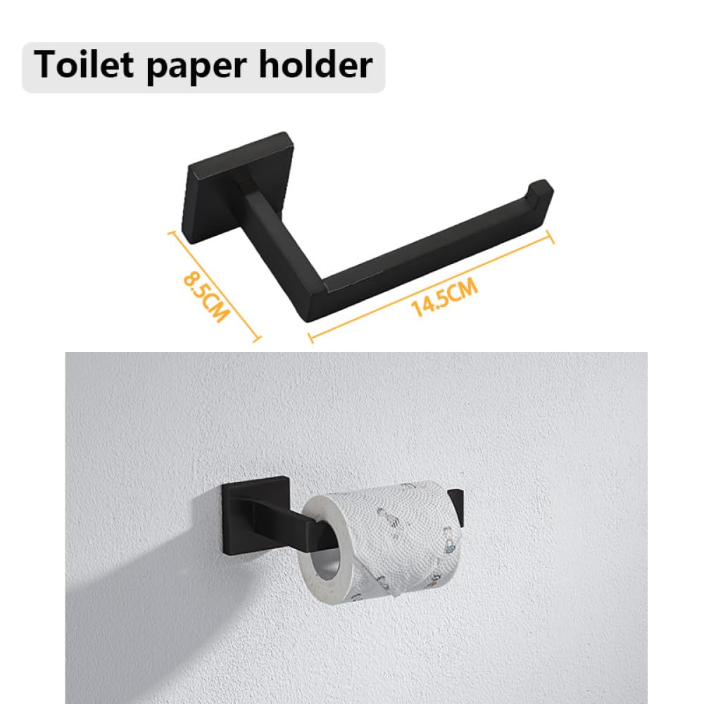 Portarotolo Carta Igienica Da Parete In Acciaio Inox Dorato - Design A Doppia Base Antiruggine - Organizer Salvaspazio Per Bagno E Cucina