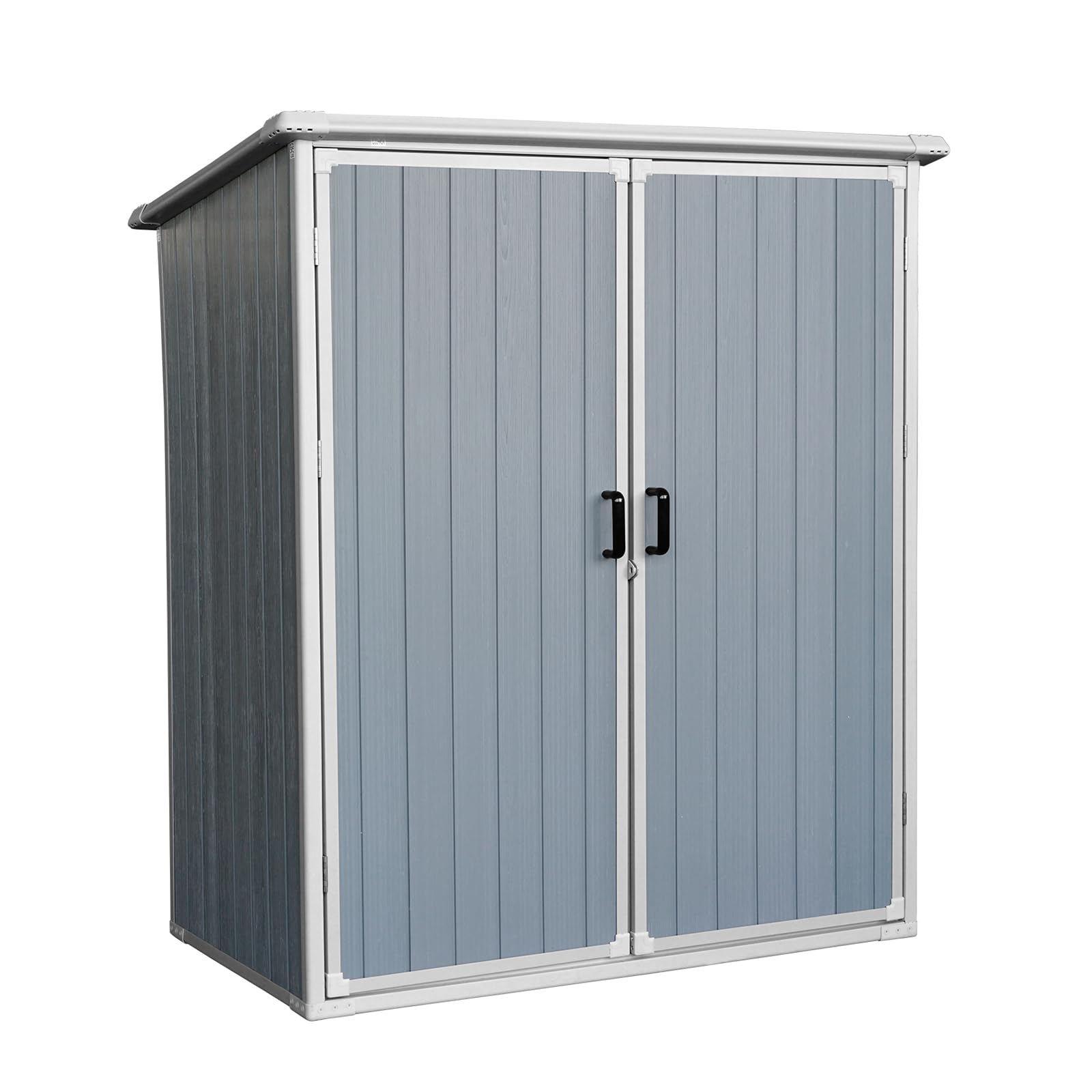 Amazon.com : 5x3 Resin Outdoor Storage Shed with Floor, Vertical