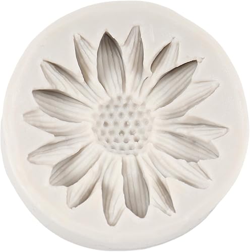 Miniatura 5 de Moldes de silicona de girasol, molde de fondant de flores de crisantemo para decoración de pasteles, decoración de cupcakes, caramelo de chocolate,