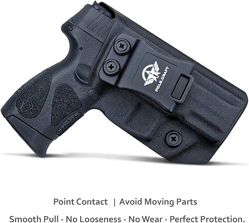 Miniatura 2 de Taurus G2C Funda IWB Kydex para Taurus G2C 0.354in & Millennium PT111 G2  PT140 Pistol  Cintura interior de transporte oculto  Adj. retención de