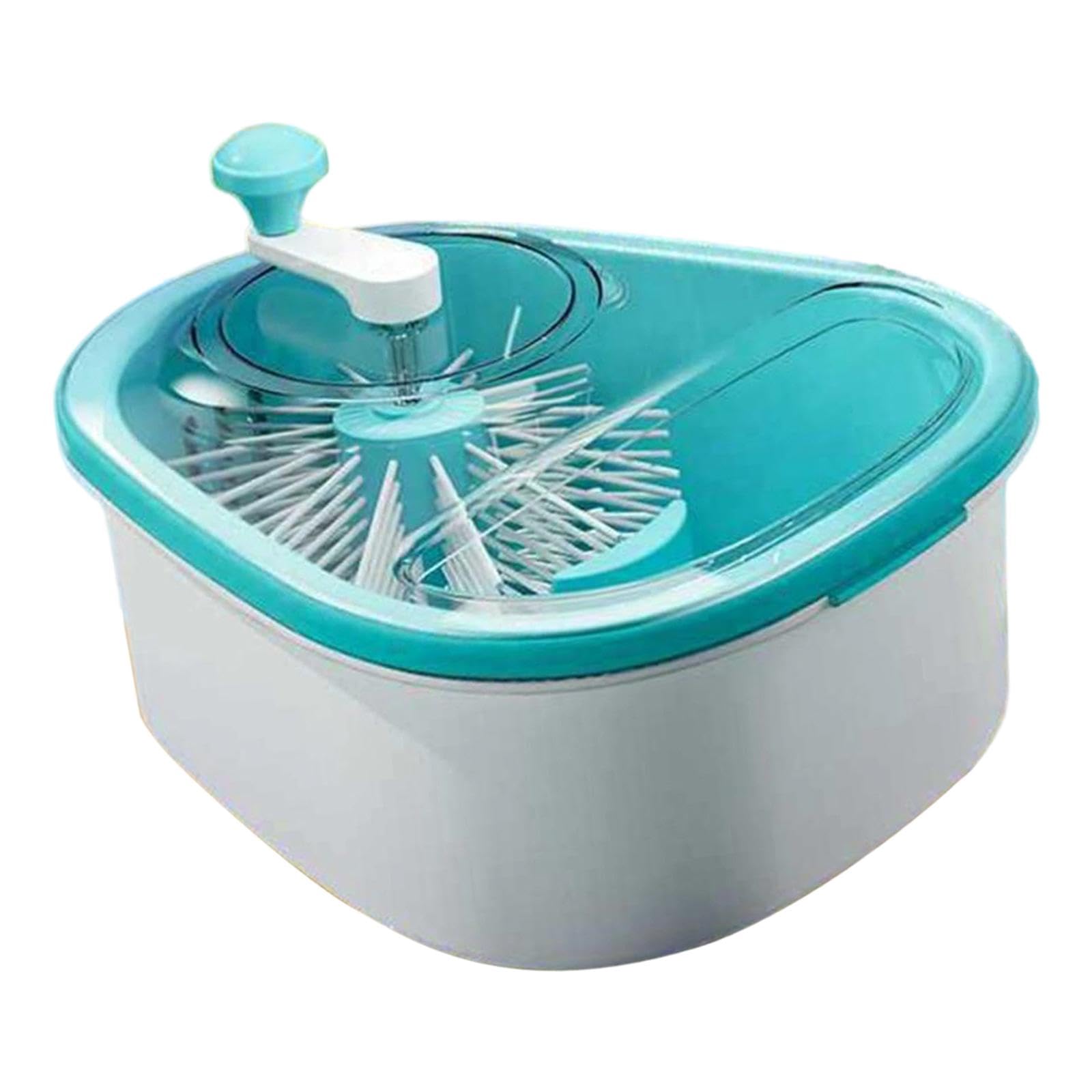 Fruit Washer Dispositivo Lavaggio Verdura Manico Facile Separato Materiale PP Robusto Adatto a Uso Domestico Famiglie Anziani, Blu