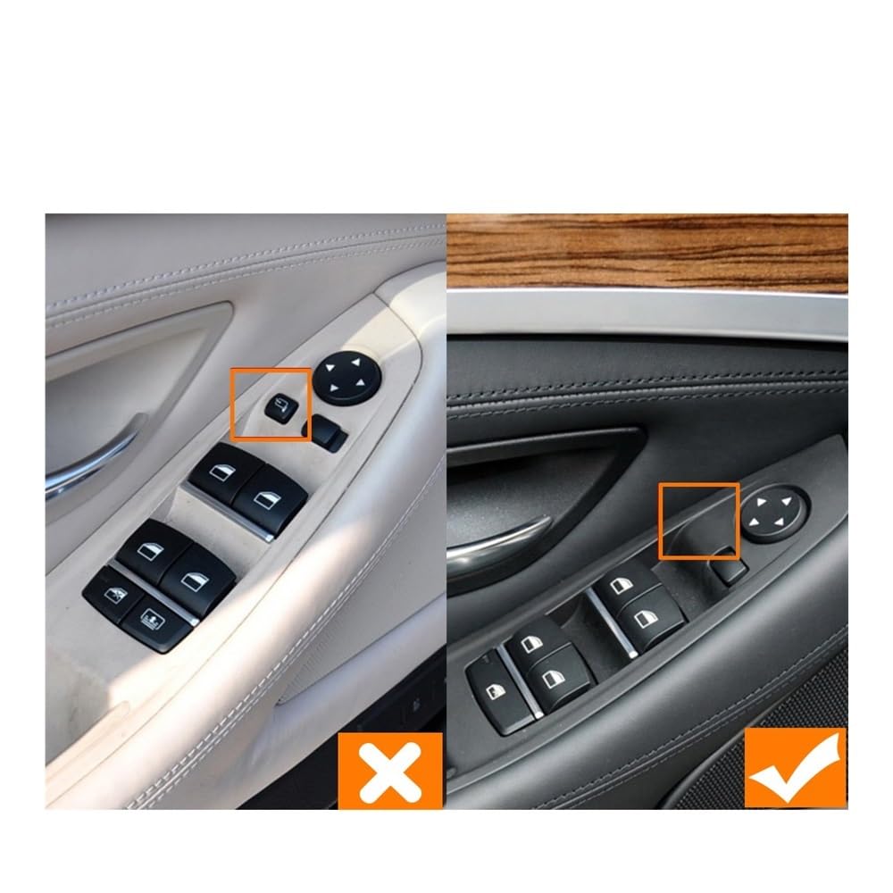 Türgriff-Reparaturset (4-teilig) für die Innentür (Links/rechts) der 5er-Reihe F10 F11 (520i, 523i, 525i, 528i, 530i, Baujahre 2010–2017) – Teilenummern: 51417225867, 51417225865