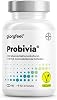 GloryFeel PROBIVIA Probiotics Capsules 200 Gastro-Resistant Capsules 18 Bacterial Strains + Inulin with Lactobacillus and Bifidobacterium Laboratory Tested Production in Germany