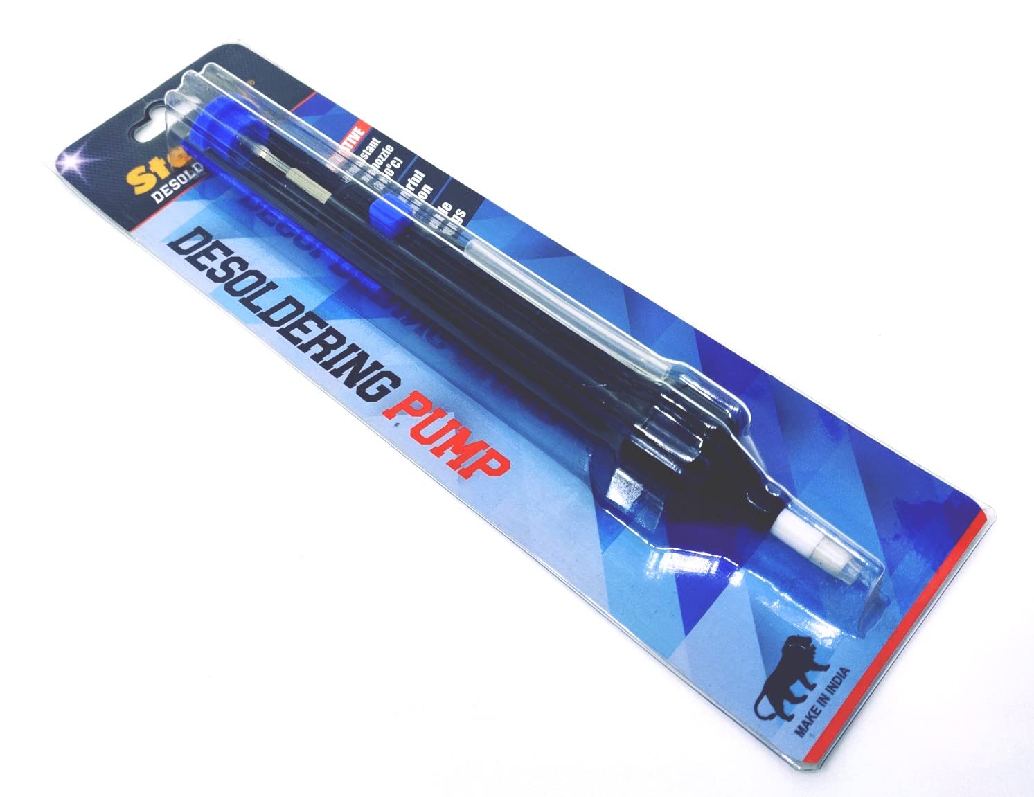 Stat Kit Desoldering Pump Solder Sucker Solder Remover Silicon Nozzle Model SK100 Solder (B09MQTBXRT) Amazon Price History, Amazon Price Tracker