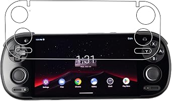 [1 Park] Screen Protector for Retroid Pocket6 Tempered Glass Film, Screen Protector for Pocket6 Anti-Scratch & Sensitive & 9H Hardness.