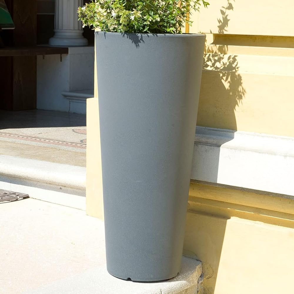 Di Martino 700438 Tirso Plus Vaso, 40 x 78 H, Terracotta, marrone
