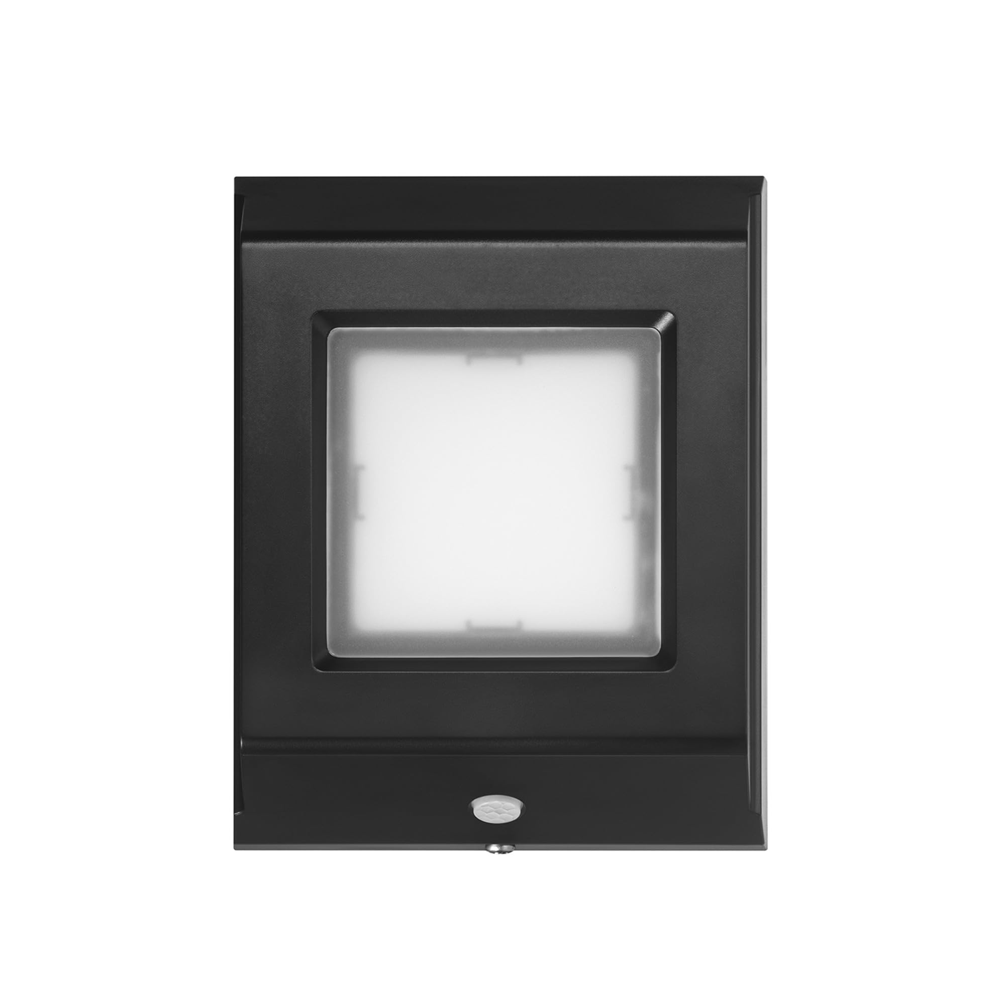 Projecteur LED intégré 10W noir haute performance - Éclairage extérieur durable de 1000 lumens