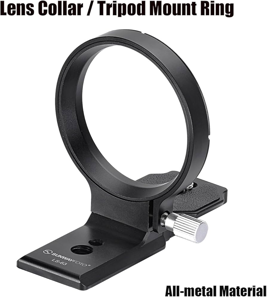Amazon.com : SUNWAYFOTO LS-63 Rotating Collar for a7rv a7riv a7m4