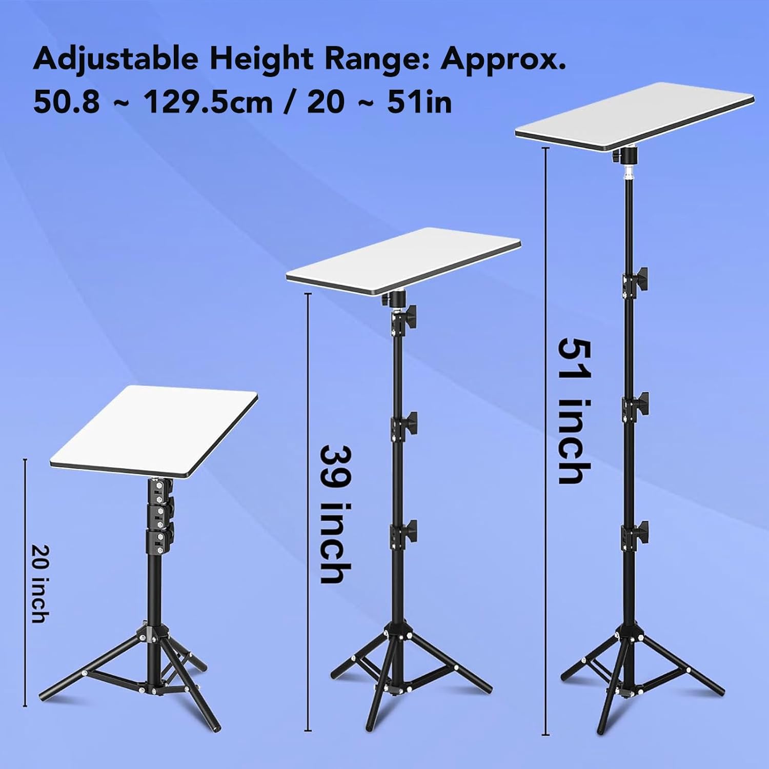 WALFRONT Rectangular Satellite Tripod Stand Adjustable Mini Tripod Stand Mount Aluminum Alloy with Pipe Adapter for Mini Roof Camping RV Travel Courtyard