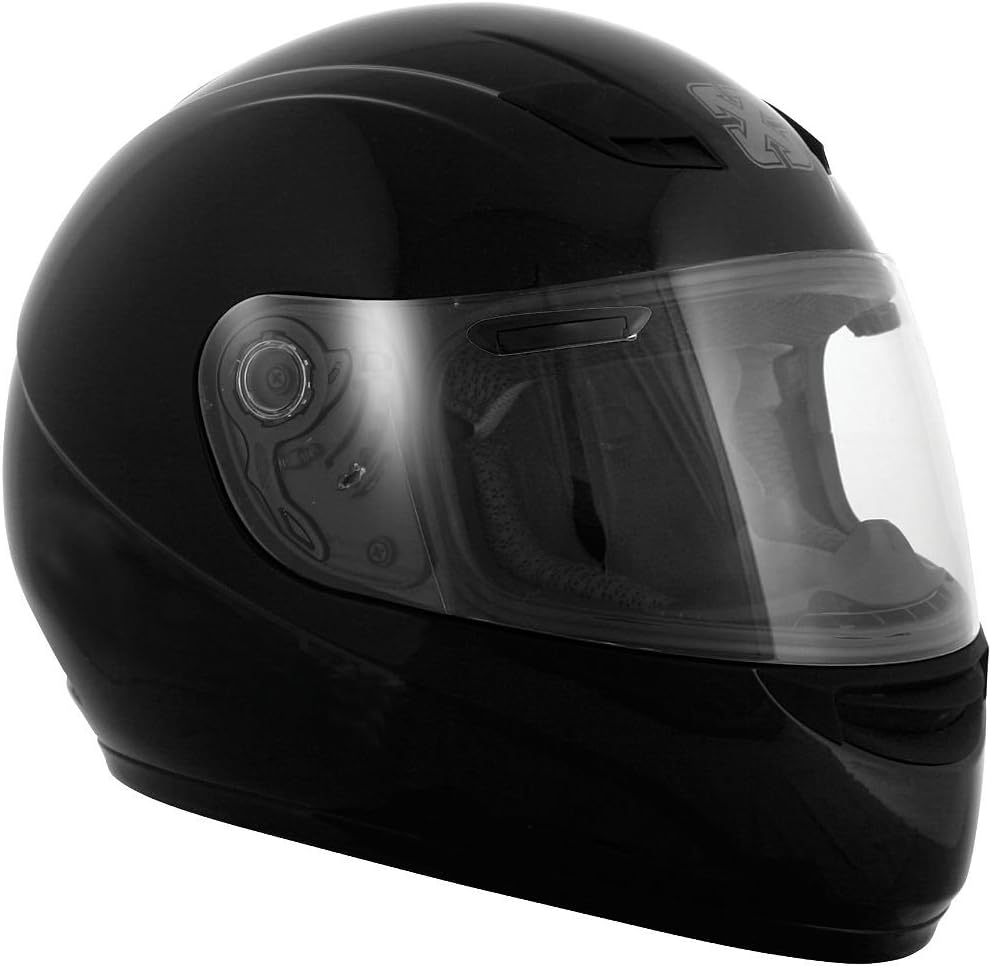 Sparx S07 Full Face Motorcycle Helmet Matte Black XXL 2XL Automotive