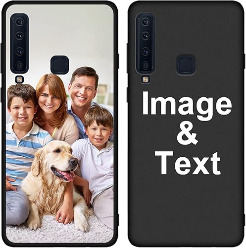 Miniatura 10 de Styletify Funda de fotos personalizada para Galaxy A9 2018, funda de silicona a prueba de golpes, funda de teléfono personalizada de caramelo suave,