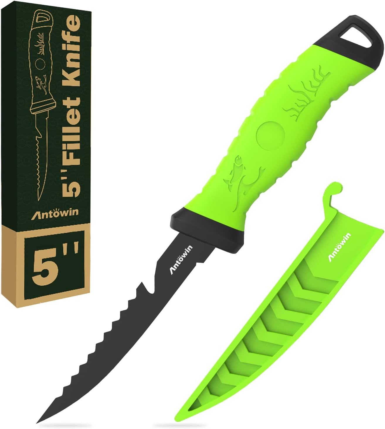 ANTOWIN Fishing Fillet Knife,7 Inch Professional Level Knives,Sharp
