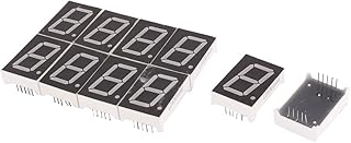 Aexit 10 Pcs Audio & Video Accessories 10 Pins Common Cathode Red LED Display Digital Video Converters Module Tube