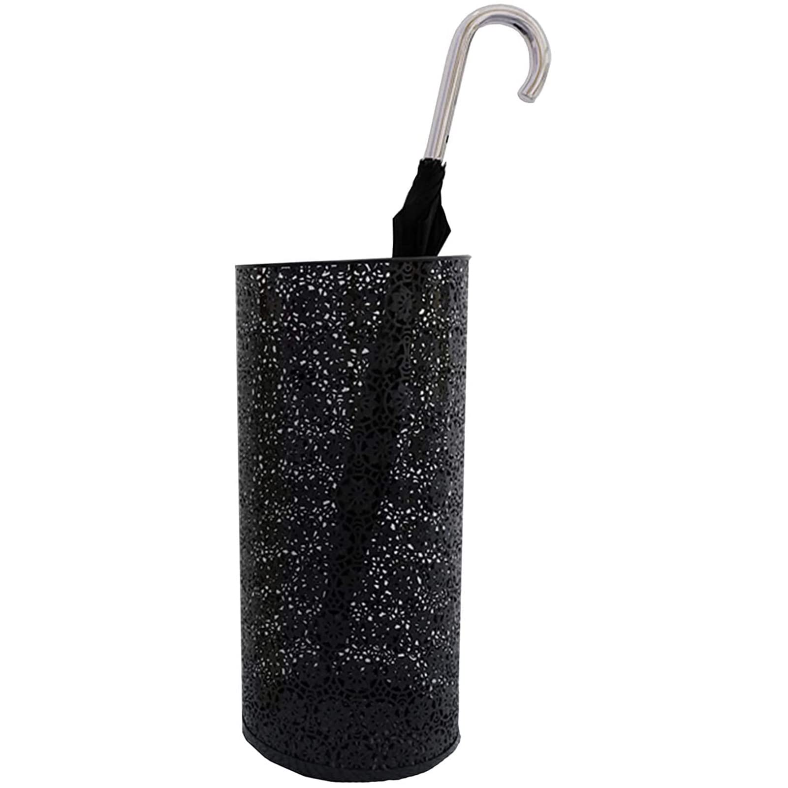 Porte-parapluies pour décoration de couloir d'entrée en métal
