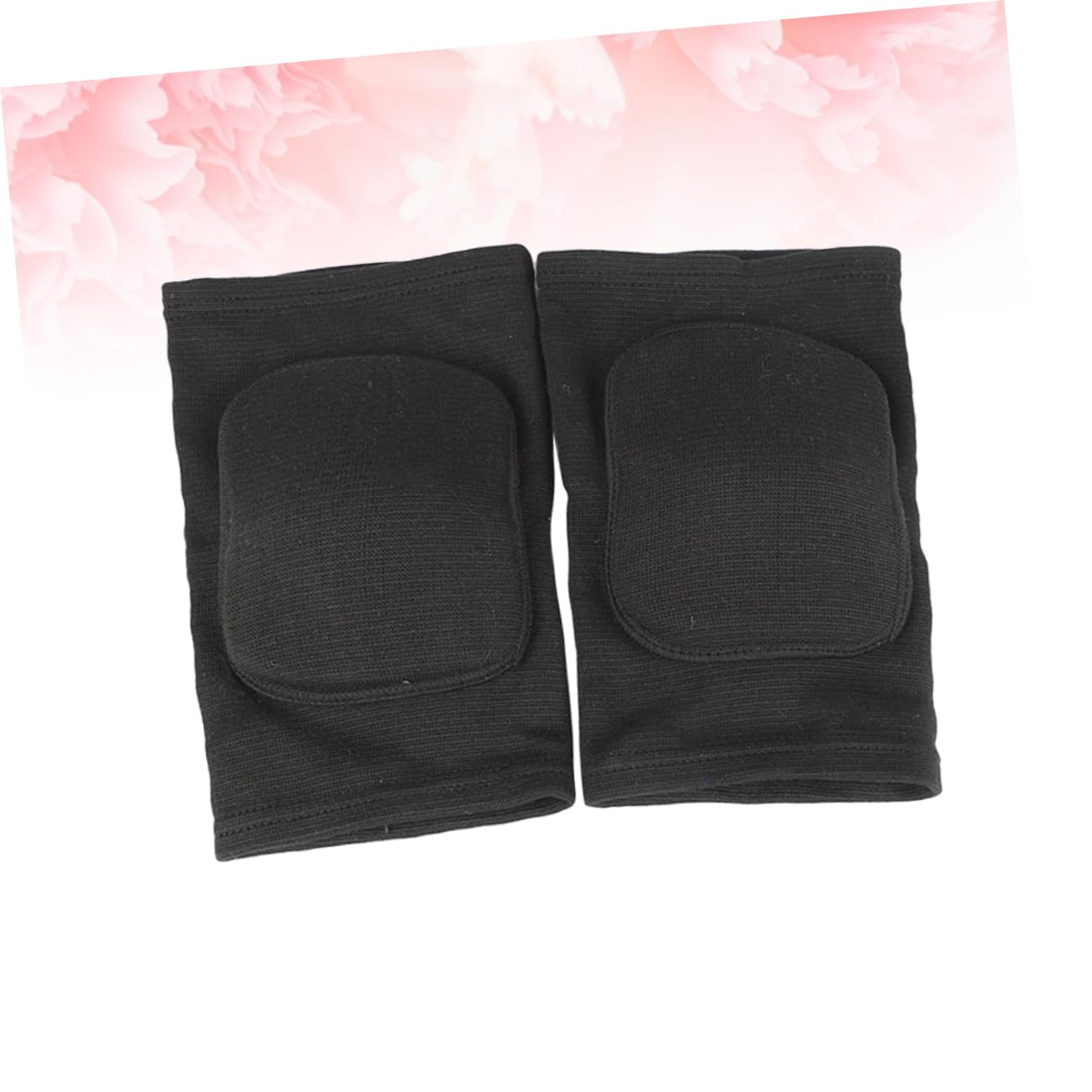 2pcs Thickened Sponge Pads for Exercise Knee Support for Volleyball Dance Gym Soft Comfortable Double Straps