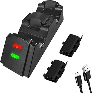 Dual Controller Charging Station for Xbox One, Charging Station for Xbox One Controller Battery,Compatible with Xbox Series X S Xbox One,Xbox One S X Elite