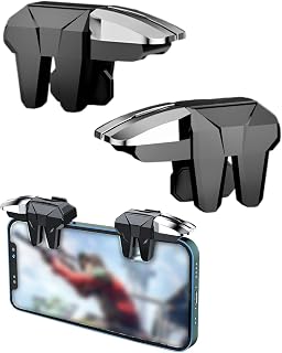 Controller di gioco mobile con grilletti a 4 pulsanti Joystick L1R1 L2R2 per PUBG COD,Compatibile con smartphone Android iPhone,Precisione migliorata e protezione del telefono