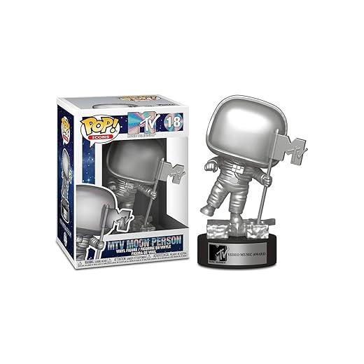 Funko Pop! Ad Icons: Mtv - Mtv Moon Person, Multicolor