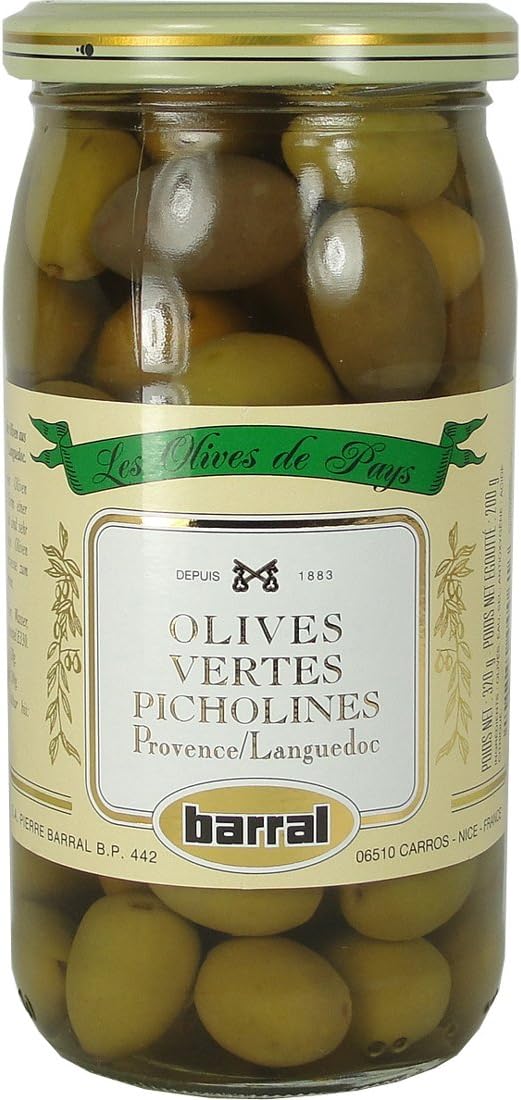 Barral Green Olives Picholines 185g