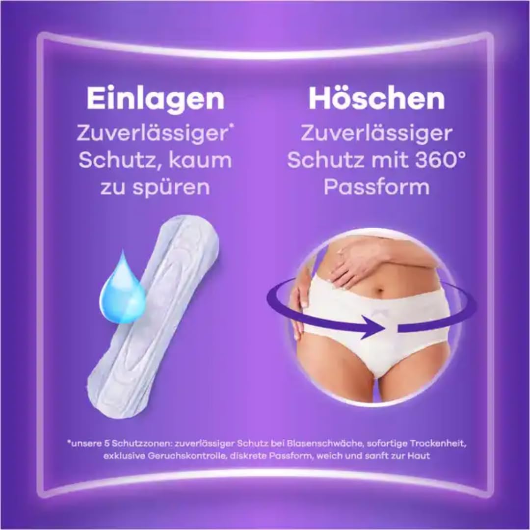 Discreet Inkontinenz Long Plus Big Pack Binden Pads Damenbinden 20 STÜCK x 5 Packungen