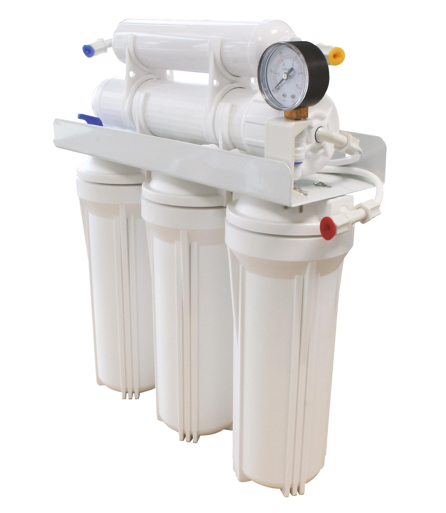 Aquawater - 104375, 5-Stopniowy System Odwróconej Osmozy Ze Zbiornikiem 11 L, 4 Wkładami Filtrującymi, Kranem Do Zimnej Wody, Optymalne Oczyszczanie Dla Zdrowej, Bezwonnej Wody Pitnej