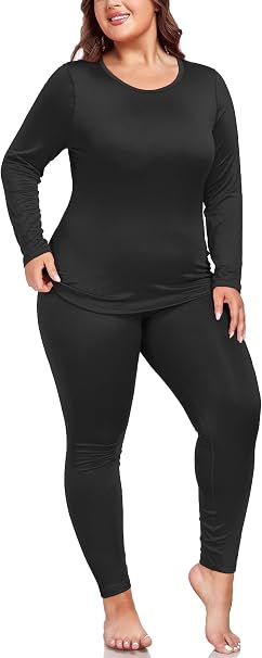 ForHailey Conjunto Termico Forro Polar