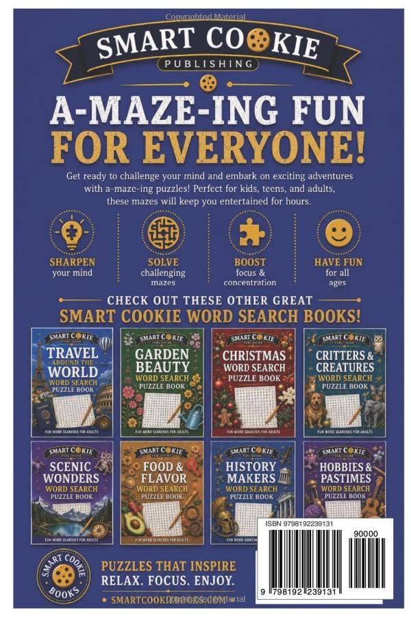 Smart Cookie Amazing Mazes (Smart Cookie Puzzle Books) image 3