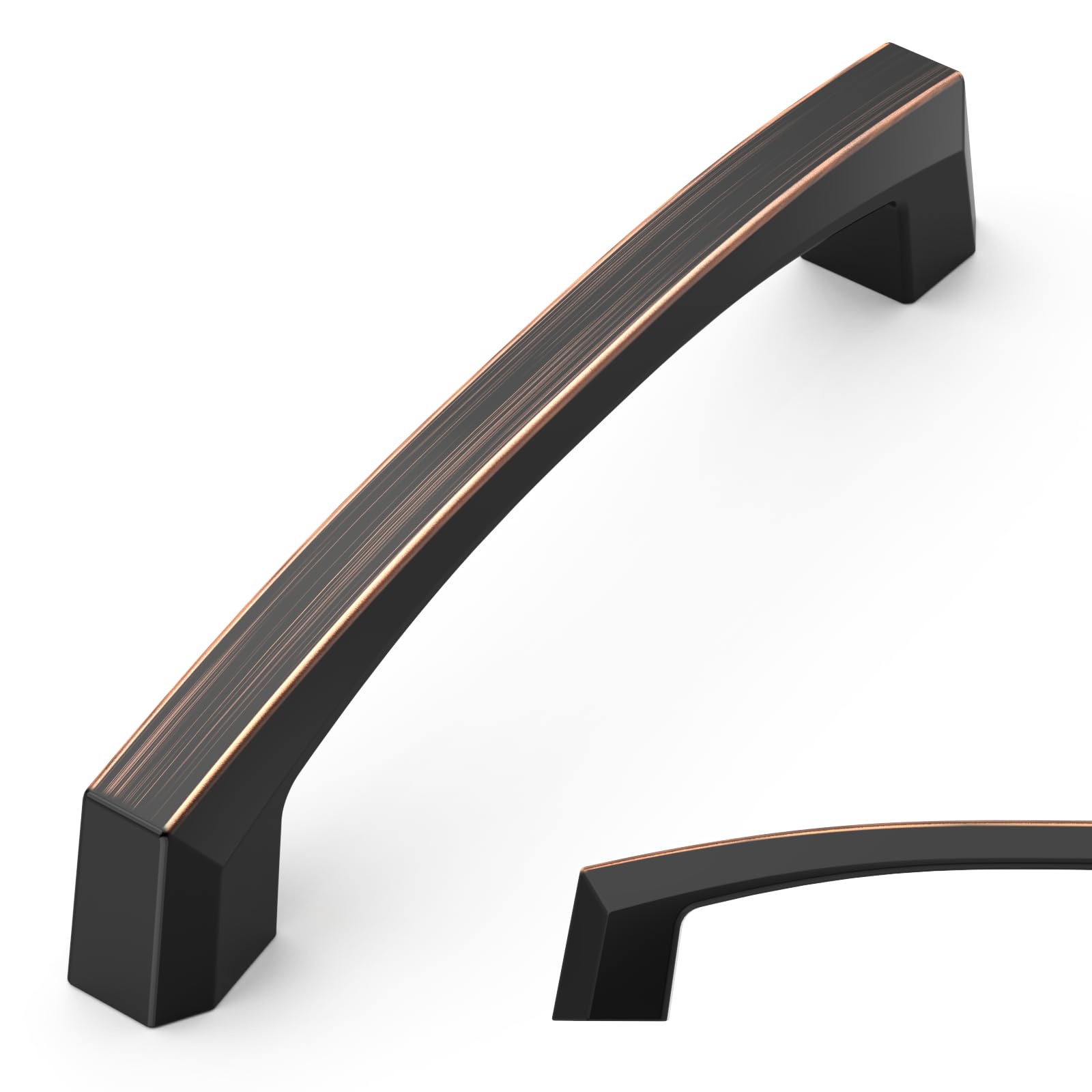 Amerdeco 10 Pack Champagne Bronze Cabinet Pulls 5 Inch(128MM) Hole Centers Kitchen Cabinet Handles Hardware — Amazon image 26