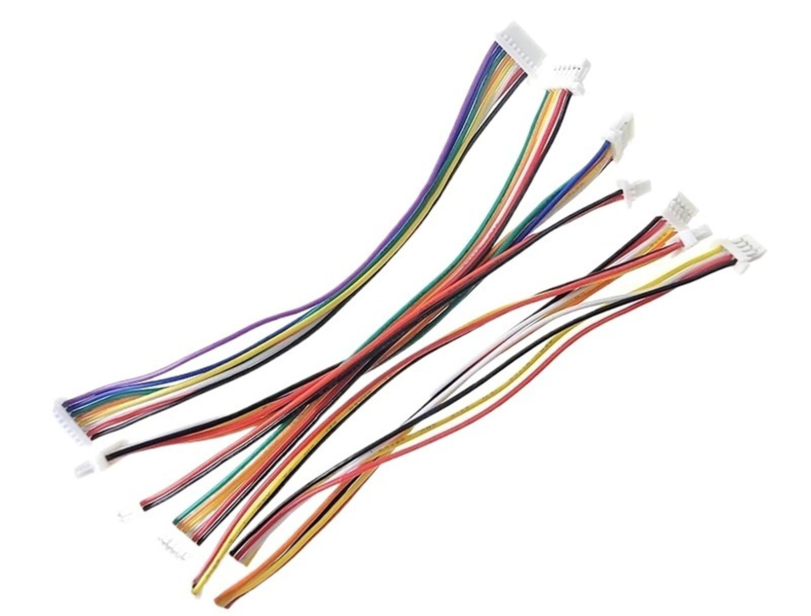 Terminal conector JST SH 1.0mm de 3 pines con cable hembra-hembra 3
