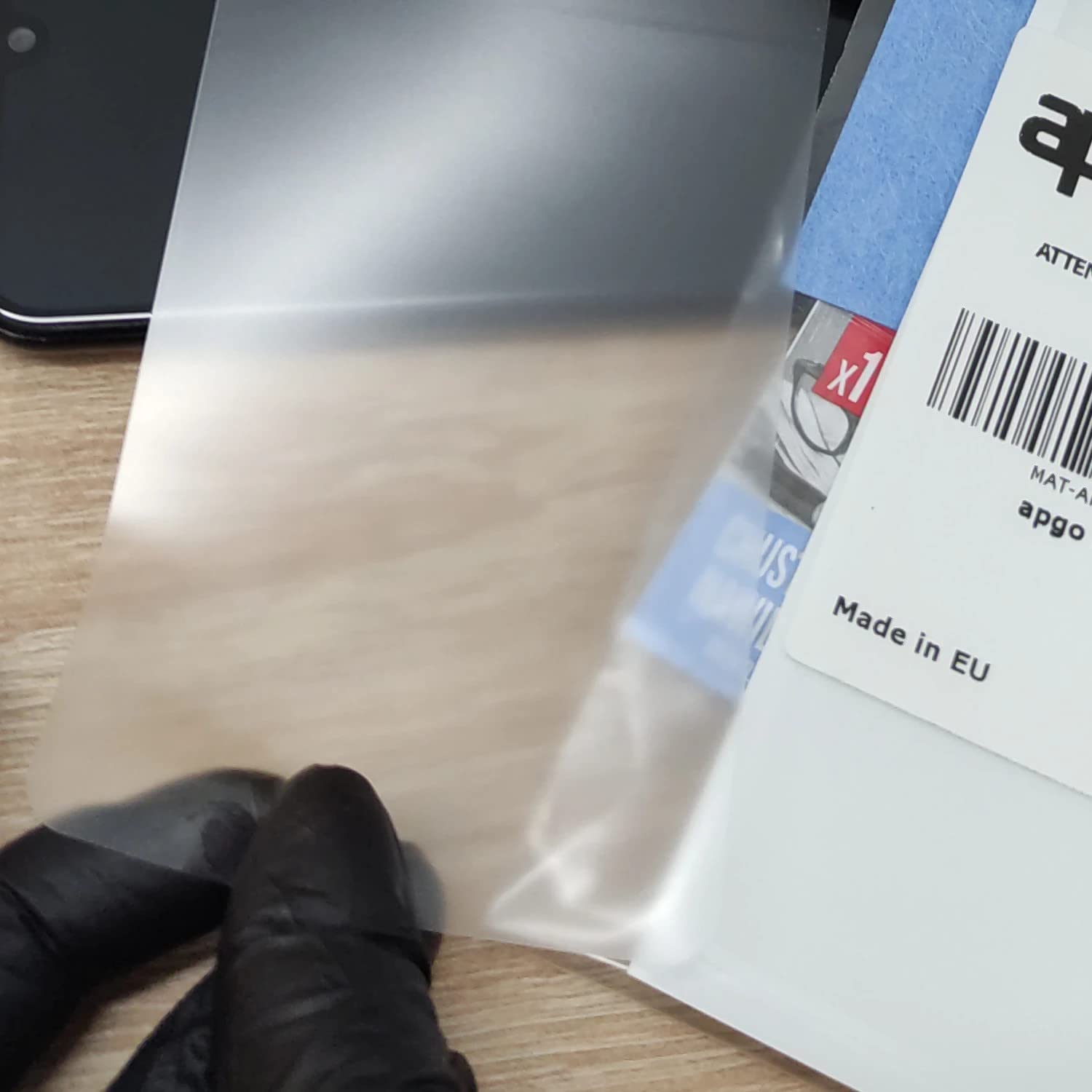apgo MATTE Hydrogel Screen Protector for Carpuride W702B Pro, folia hydrożelowa, z warstwą pozycjonującą, łatwa instalacja