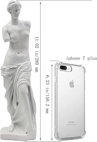 Miniatura 2 de Estatua de Venus de Milo, mitología griega romana, estatua de diosa afrodita, gran arte para decoración del hogar u oficina, 11 x 3.15 x 2.16