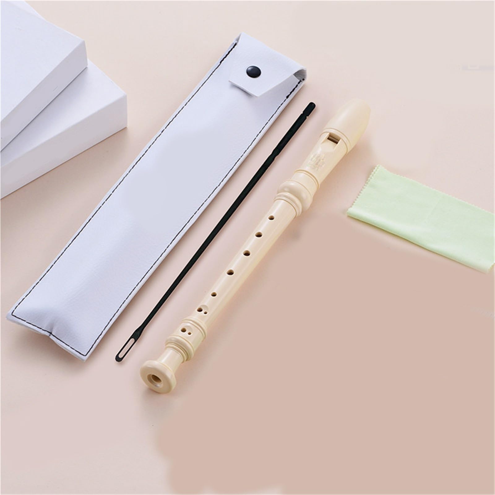 Flauto Dolce Professionale Flauto Dolce In Resina ABS: Strumento A Fiato Per Principianti In Stile Tedesco A 8 Fori (soprano)